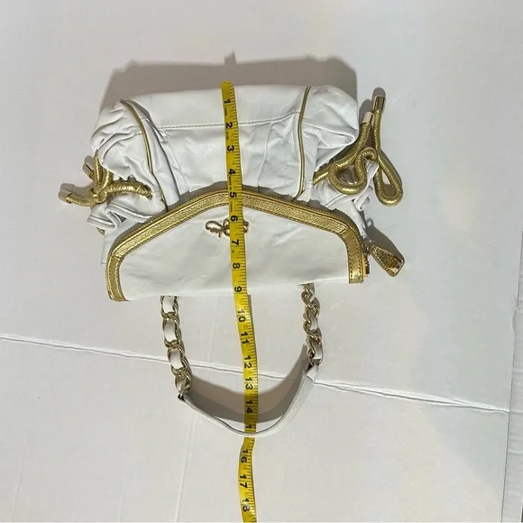 Betsey Johnson Vintage Y2K Cow Leather Bag - Picture 11 of 12